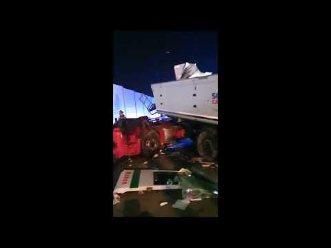 Wypadek A4 węzeł Kraków - Bieżanów 429 km k. Katowice