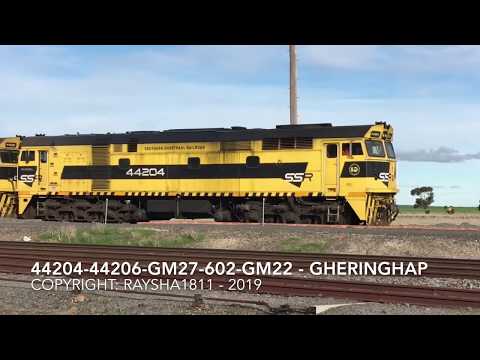 7CK3 - 44204-44206-GM27-602-GM22 (Grain) Gheringhap - Australian Trains by Raysha1811