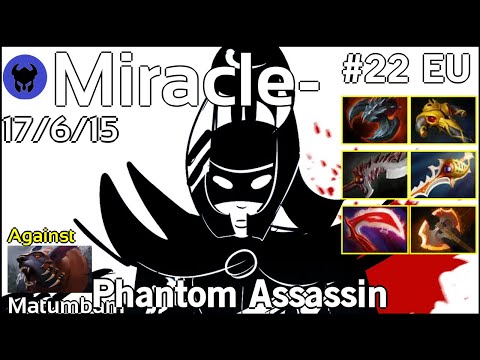 Miracle- [Liquid] plays Phantom Assassin!!! Dota 2 7.21