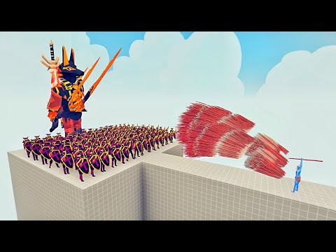 100x DARK KNIGHTS + DEMON ANUBIS vs EVERY GOD - Totally Accurate Battle Simulator TABS