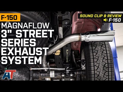 2015-2021 F150 5.0L Magnaflow 3-Inch Street Series Exhaust System; Side Exit Sound Clip & Review