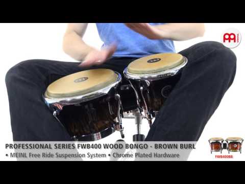 Professional Series FWB400 Wood Bongo - FWB400BB