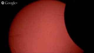 preview picture of video 'The Solar Eclipse | Sped Up | The Long Eaton School'