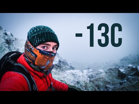 Solo Adventure In The Frozen Mourne Mountains