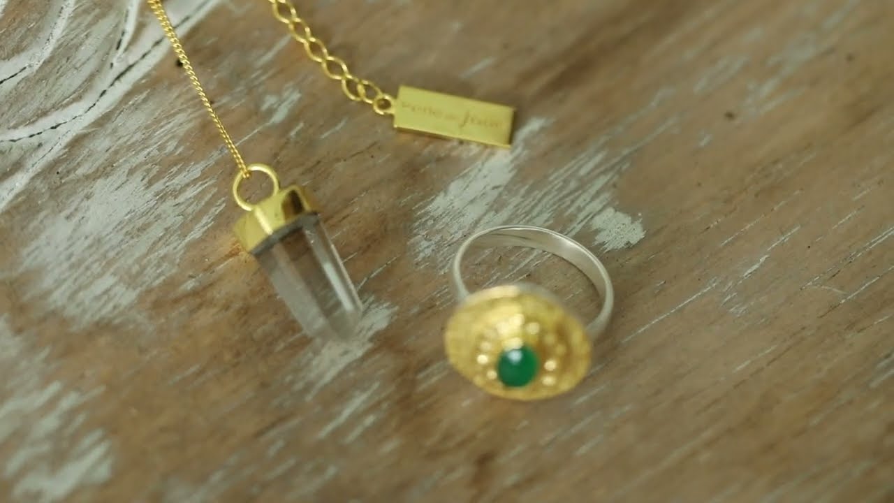 Collection plaqué or 18 carats - Perle de Jade