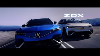 Acura 2024 ZDX Walkaround: Driving & Charging