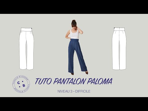 Video tutorial of the sewing pattern Paloma