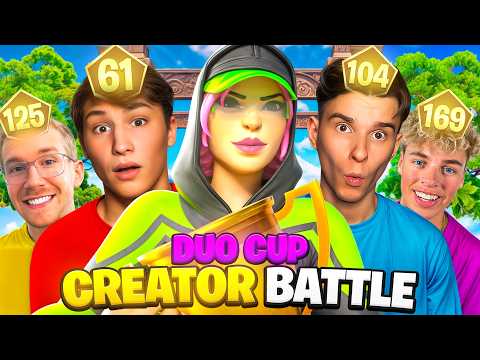 DAS FORTNITE DUO CUP CREATOR BATTLE! ⚔️🏆