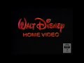 Walt Disney Home Video Logo With Portuguese Announcer 6 EXTREMELY RARE 1992