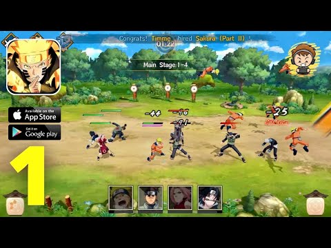 Shippuden Ninja Legend Gameplay - Naruto RPG Game | Part 1 IOS Gameplay