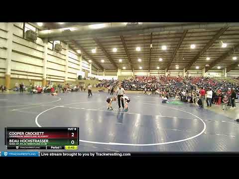 59 Lbs Cons. Round 1 - Cooper Crockett, Sanderson Wrestling Academy Vs Beau Hochstrasser, Sons Of