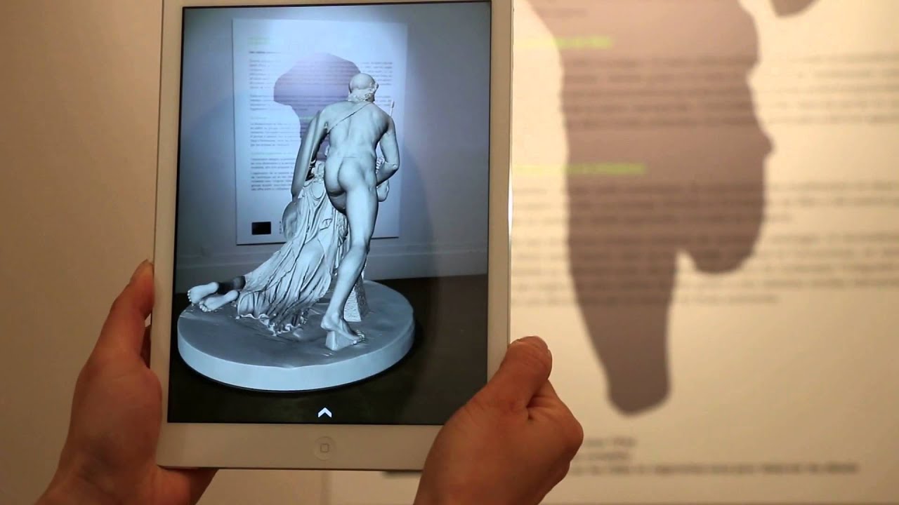 Augmented reality Geneva Art and History Museum by Amethys Technologies