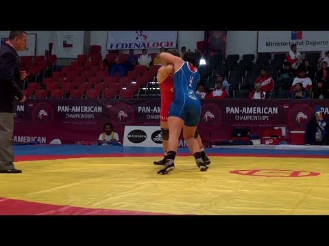 Qualification FW - 63 kg: Amanda Elise HENDEY (USA) df. Lais OLIVEIRA (BRA) by FALL, 2-1