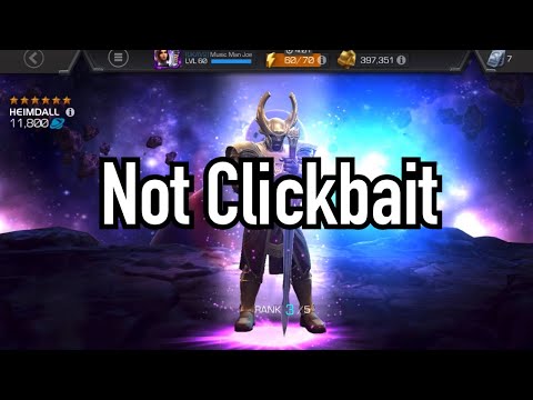Taking My 6-Star Heimdall To Rank 3 Because I Said I Would