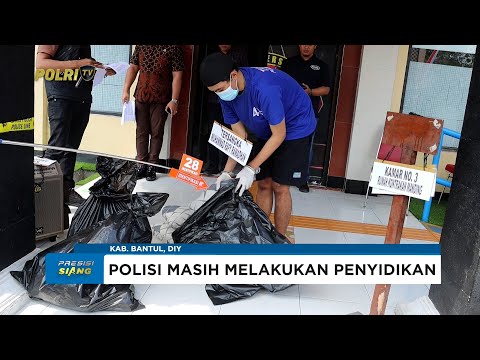 POLRES BANTUL GELAR REKONSTRUKSI KASUS PRIA BUNUH PACAR