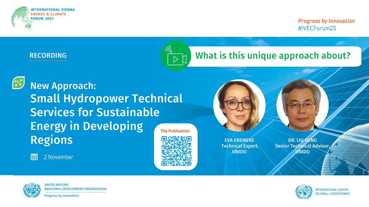 small hydropower service package of UNIDO