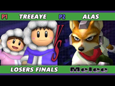 S@X 466 Losers Finals - Treeaye (Ice Climbers) Vs. Alas (Fox) Smash Melee - SSBM