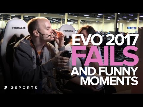 EVO 2017 FAILS and FUNNY MOMENTS