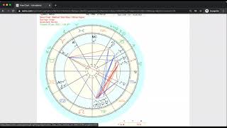 How to pull your own birth chart from astro.com