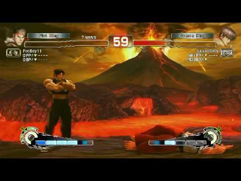 ULTRA STREET FIGHTER IV - Ryu vs Guy Online Match (FroBoy11 vs. SaikyoSeth)