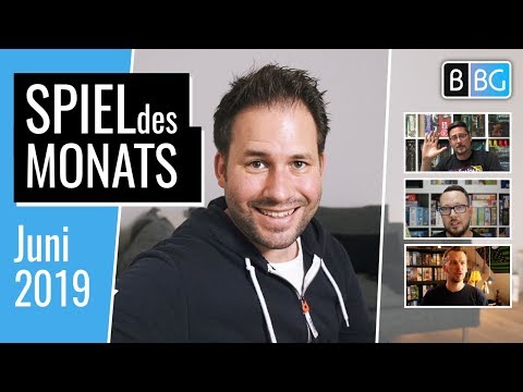 Spiel des Monats Juni 2019 / 15 Gäste stellen ihre Brettspiel Highlights vor