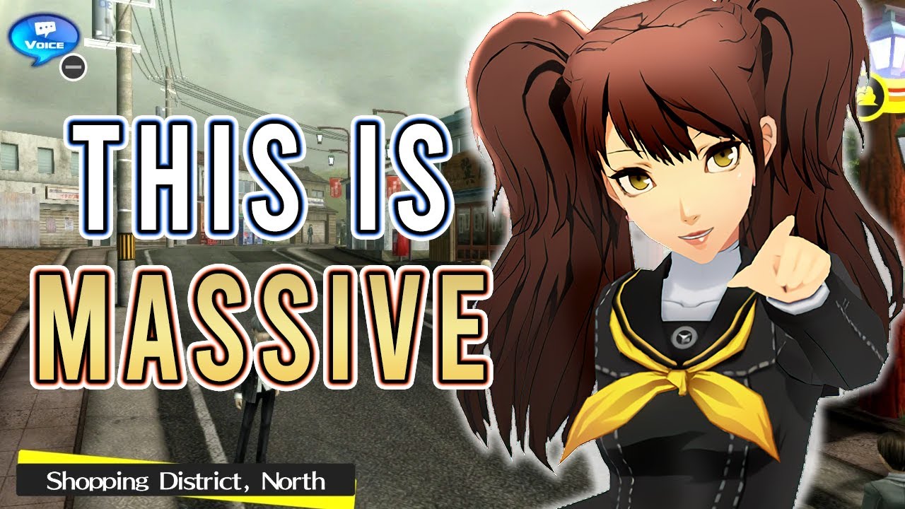 Persona 4 Remake Is Looking REAL