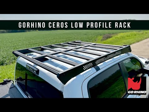 GoRhino Ceros Low Profile Roof Rack - Ram Rebel (30% coupon code below!) #gorhino