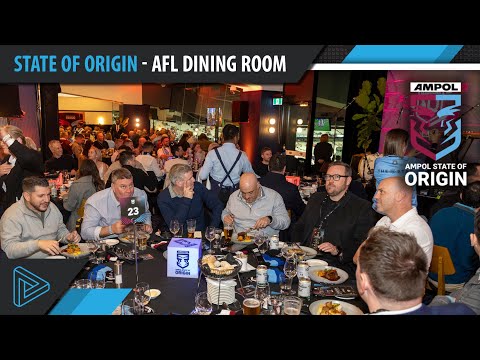AFL Dining Room at the MCG - State of Origin (updated audio)
