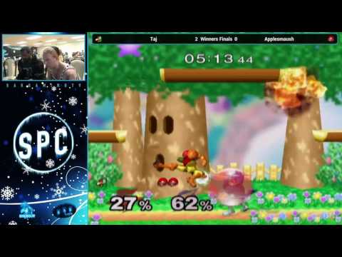 SPC37 Winners Finals - Taj (Falco/Marth) vs Applesmaush (Samus)