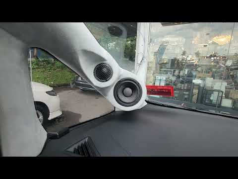 Alpine Android Car Player with Genesis 3 way Component Speaker