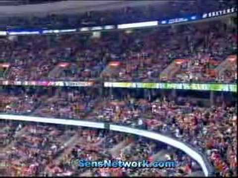 Spezza's goals vs Canadiens - Feb 9/08 (First NHL hattrick)