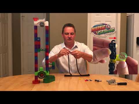How to Setup Automatic Chain Lift for Marble Run by Marble Genius