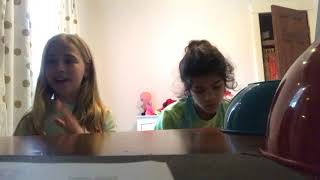 Dress up challenge Addie and Zoe