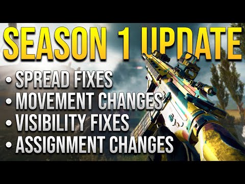 MASSIVE Battlefield 6 Season 1 Update Fixes Weapon Spread, Movement, Visibility, & More!