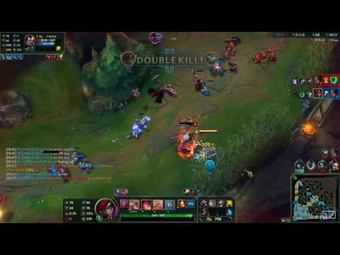 Katarina loves clownfiestas on botlane