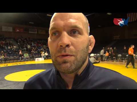 Matt Lindland after 2015 Jack Pinto Cup Series dual in Greeley, Colo.