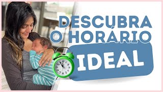 Qual HORARIO correto para seu bebe dormir / BEBE DORMINHOCO