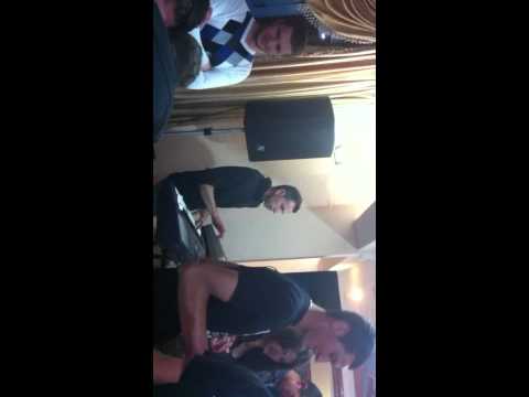 Xhavit Hykosmoni , Tallava ne parti të maturantëve të junikut 18/05/2012 , Motel Gjeravica