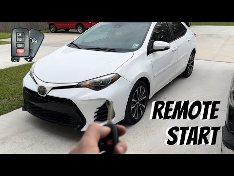2017 Toyota Corolla MPC Remote Start