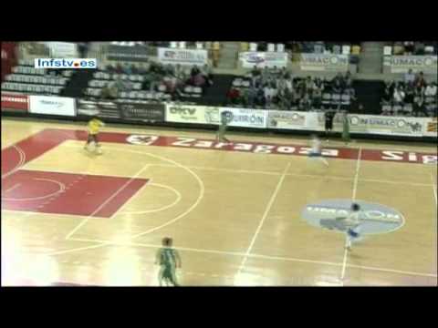 Umacon Zaragoza- Triman Navarra fútbol sala Primera División LNFS