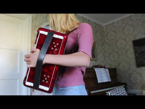 Fattig bonddräng på dragspel