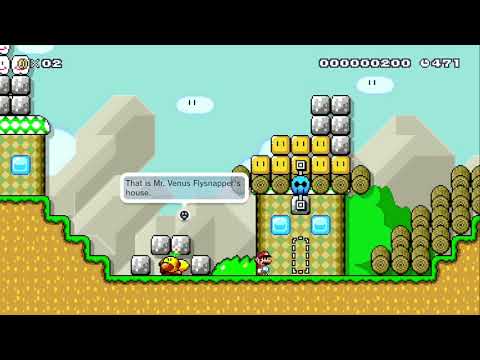 Wiggler Story 2 (Comments on) by Bubba Q - Miiverse - SUPER MARIO MAKER - NO COMMENTARY 1bh