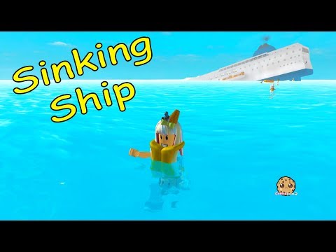 Flood Sinking Ship Can I Survive The Crazy Disaster - cookie swirl c roblox video games