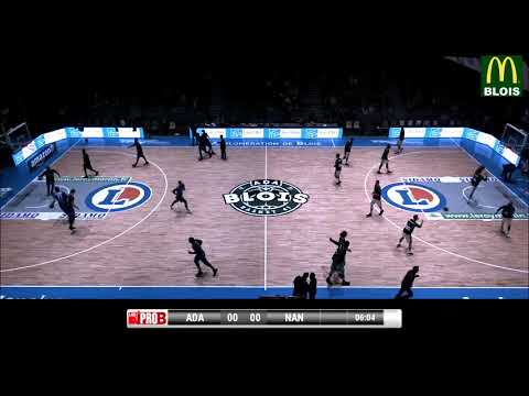 Blois vs. Nantes (ProB, France) 2017/2018