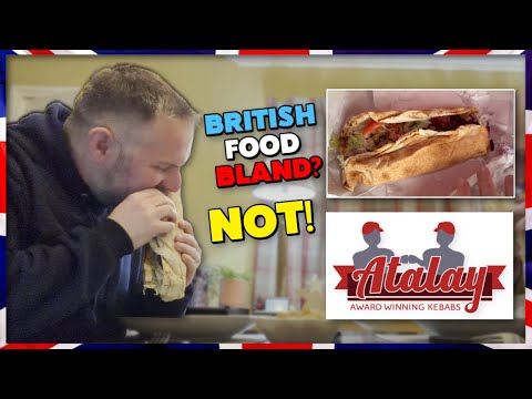 American In England: British Kebab Taste Test | Hard To Beat THIS!