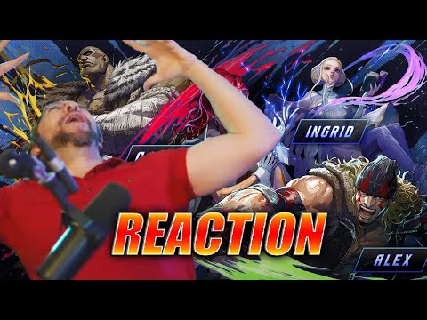 MAX REACTS: SEASON 3 - Street Fighter 6 Reveal Trailer
