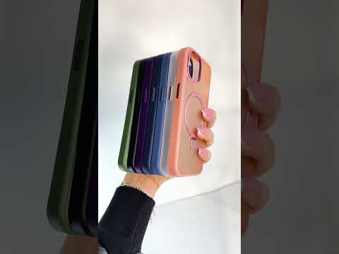 Чехол с матовым корпусом, поддержкой MagSafe и подставкой для Iphone 14 (Белый) - фото 1 - id-p3062548314