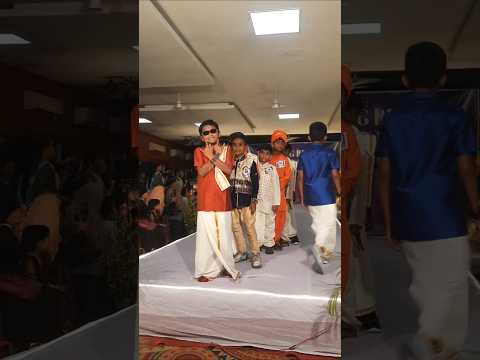 Boy's traditional wear ramp walk 👌👏