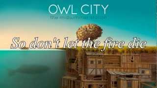 Owl City - Embers [Lyrics]