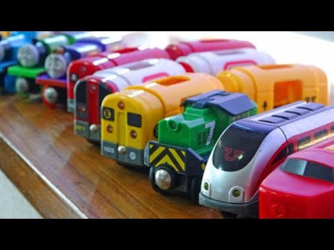 Brio Deluxe Railway☆I played with a wooden train toy!